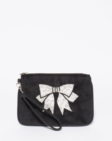 Bow Wristlet Purse