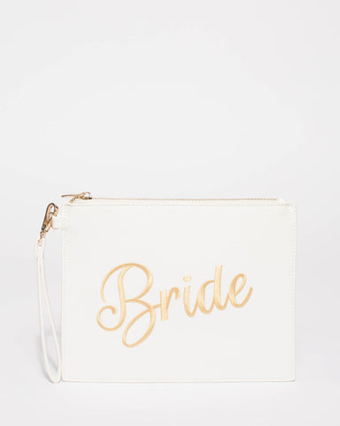 White Bride Clutch Bag