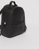 Black Bianca Mini Backpack