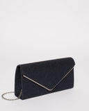 Navy Sammie Clutch Bag