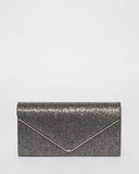 Pewter Sammie Clutch Bag