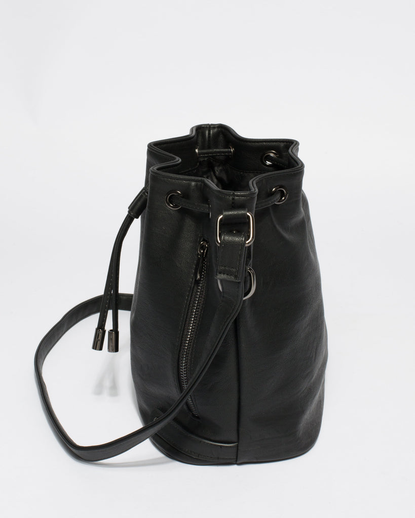 Black Giselle Tab Pouch Bag