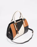 Multi Colour Kimberly Panel Tote Bag