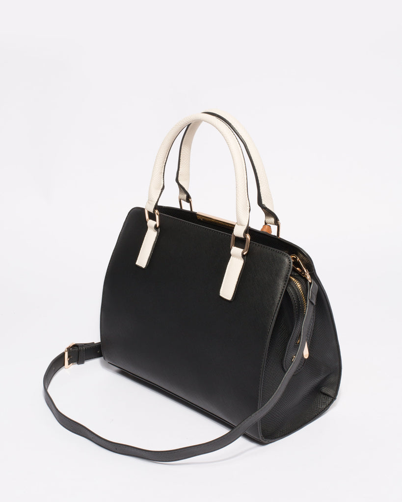 Multi Colour Kimberly Panel Tote Bag