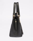 Black Sahara Slouch Tote