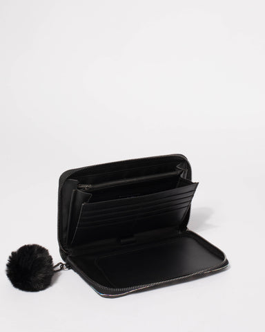 Black Hologram Addie Limited Edition Travel Wallet