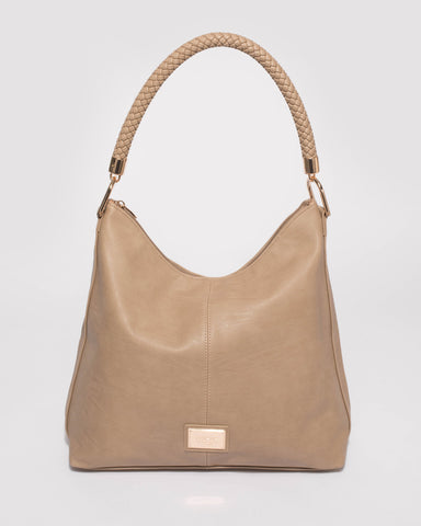 Natural Nina Shoulder Slouch Bag