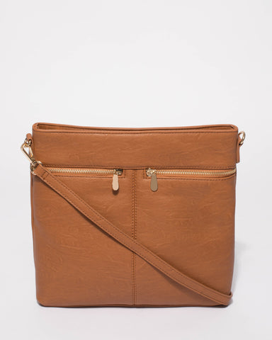 Smooth Tan Hayden Small Bag