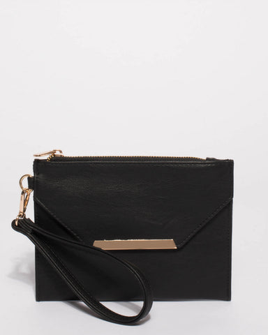 Black Smooth Clarise Small Bag