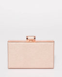 Sally Rose Gold Hardcase Clutch Bag