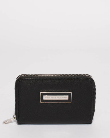Black Evie Mini Purse