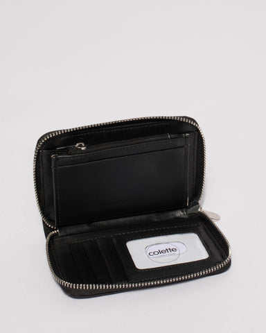 Black Evie Mini Purse