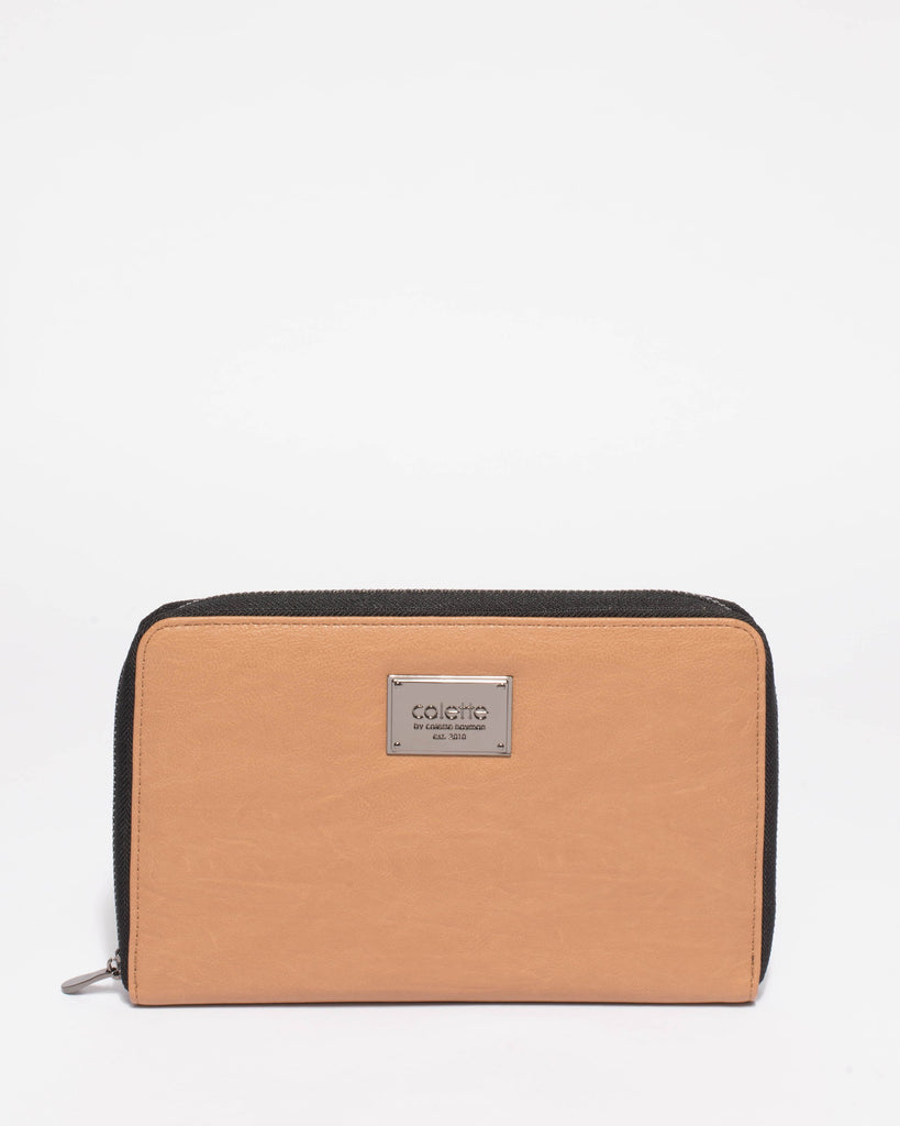 Talissa Plain Travel Wallet