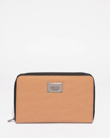 Talissa Plain Travel Wallet