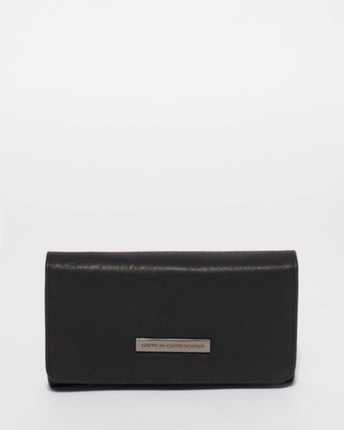 Black Maria Crossbody Wallet