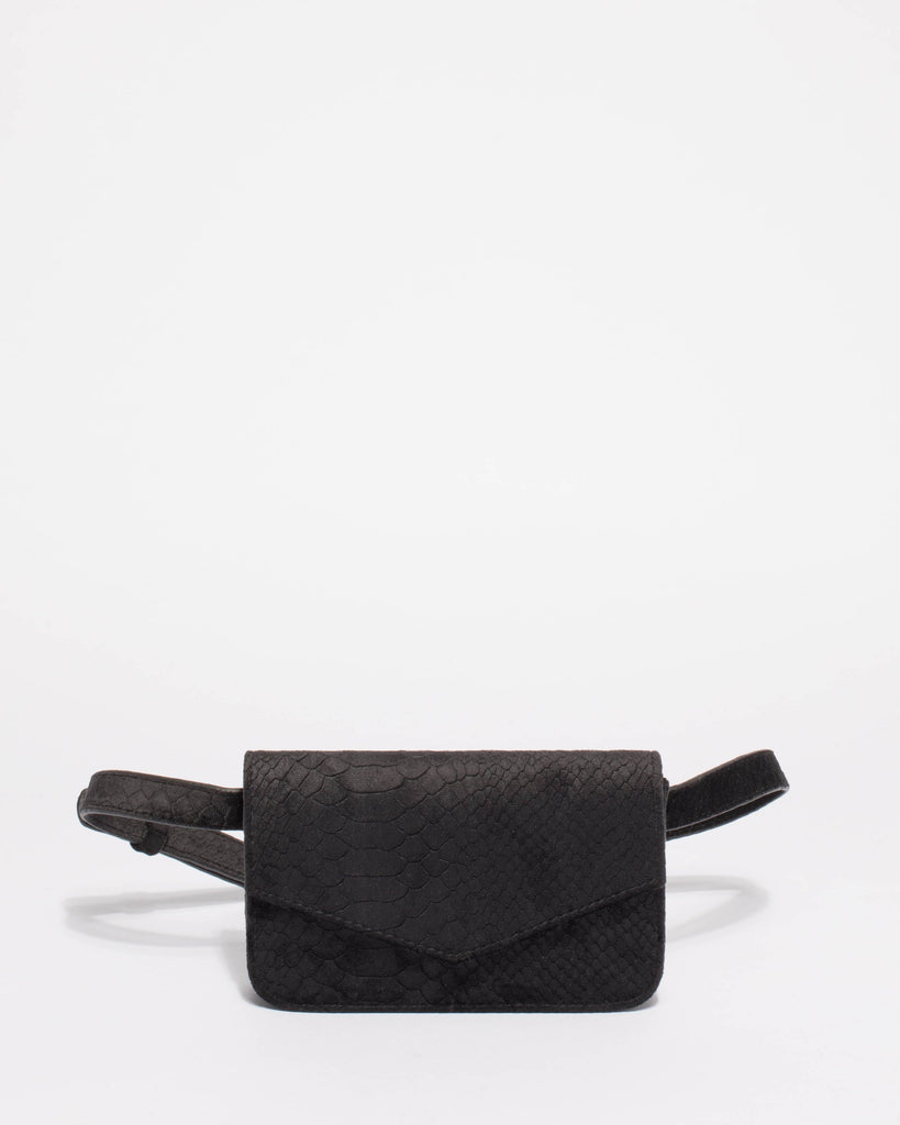 Black Zoey Mini Bumbag