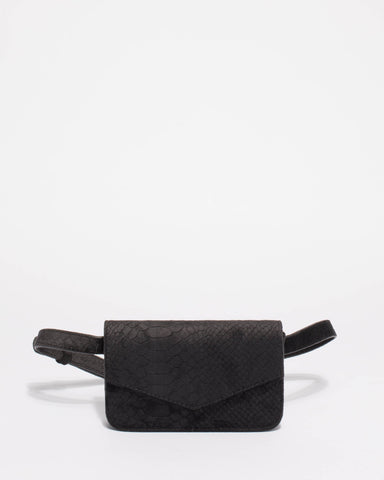 Black Zoey Mini Bumbag