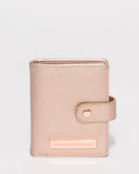 Rose Gold Credit Card Sleeve Purse