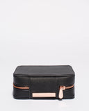 Black Saffiano Jewel Organiser Case