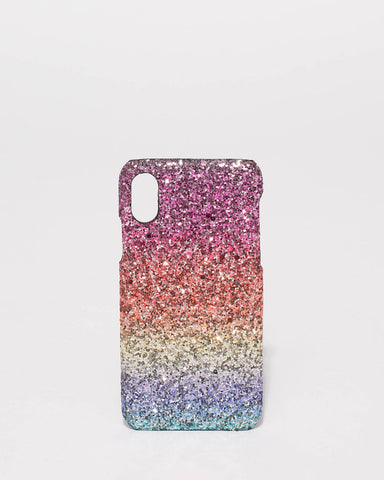 Multi Colour Glitter Iphone X Case