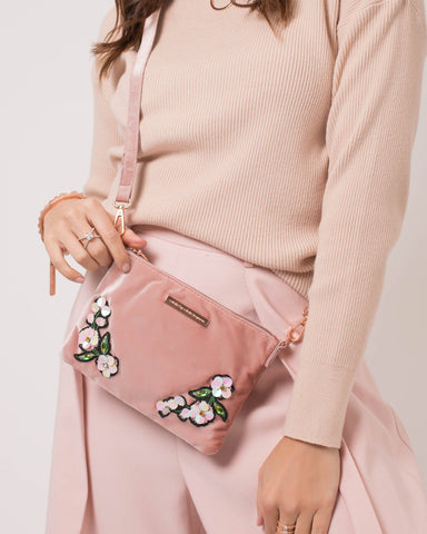 Peta Floral Crossbody