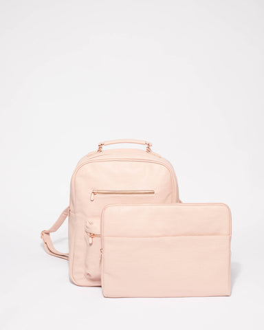 Pink Marley Large Backpack