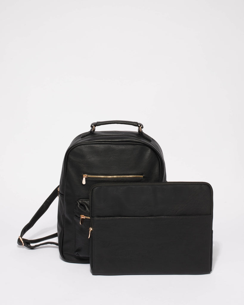 Black Marley Large Backpack