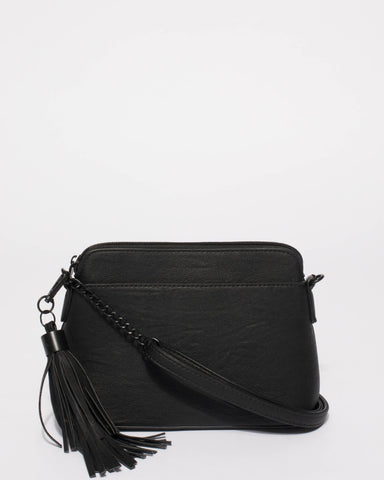 Black Karen Crossbody Bag