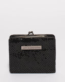 Black Chainmail Serena Mini Wallet
