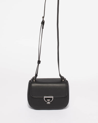 Black Madison Mini Crossbody