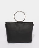 2 In 1 Bailey Black Ring Tote