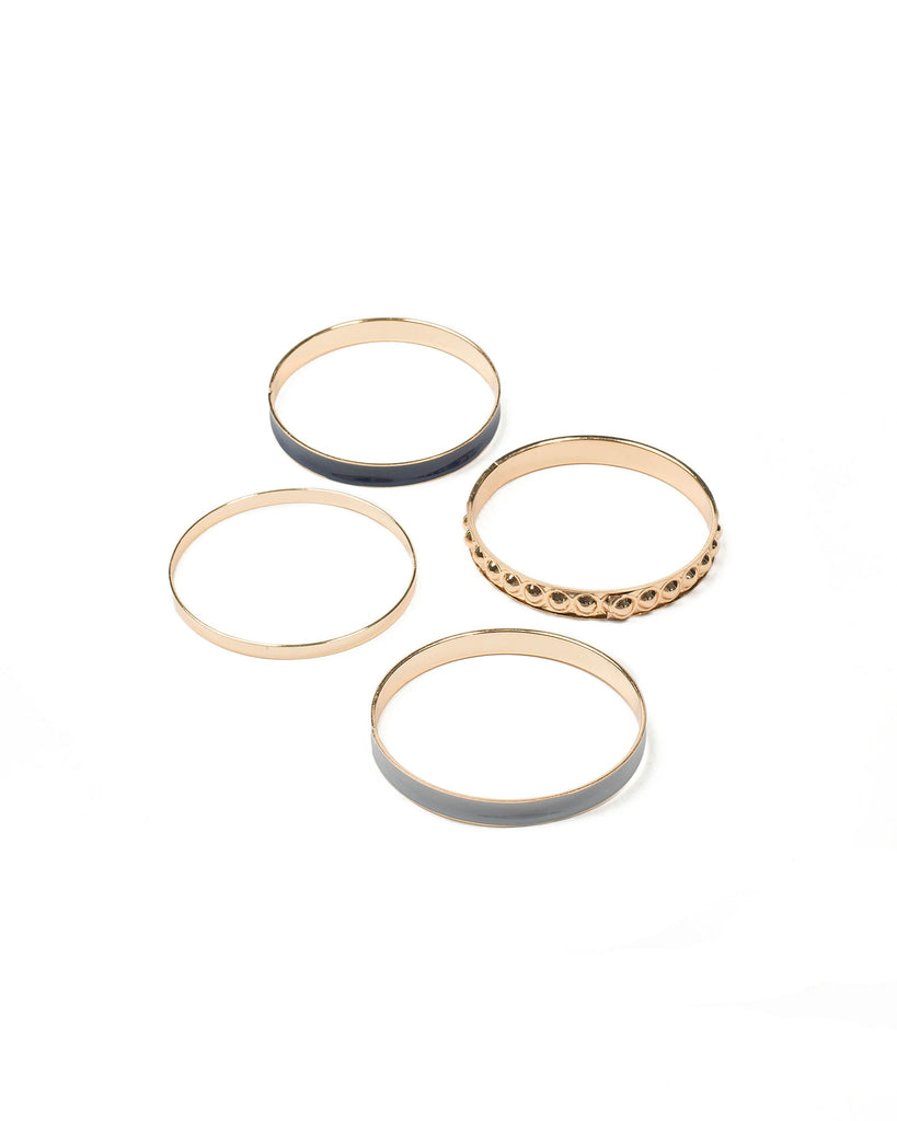 Multi Bangle Blue Wristwear