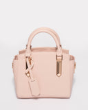 Pink Carlie Mini Tote Bag