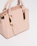 Pink Carlie Mini Tote Bag
