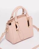 Pink Carlie Mini Tote Bag