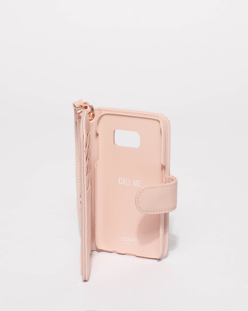 Pink Samsung Galaxy S7 Purse