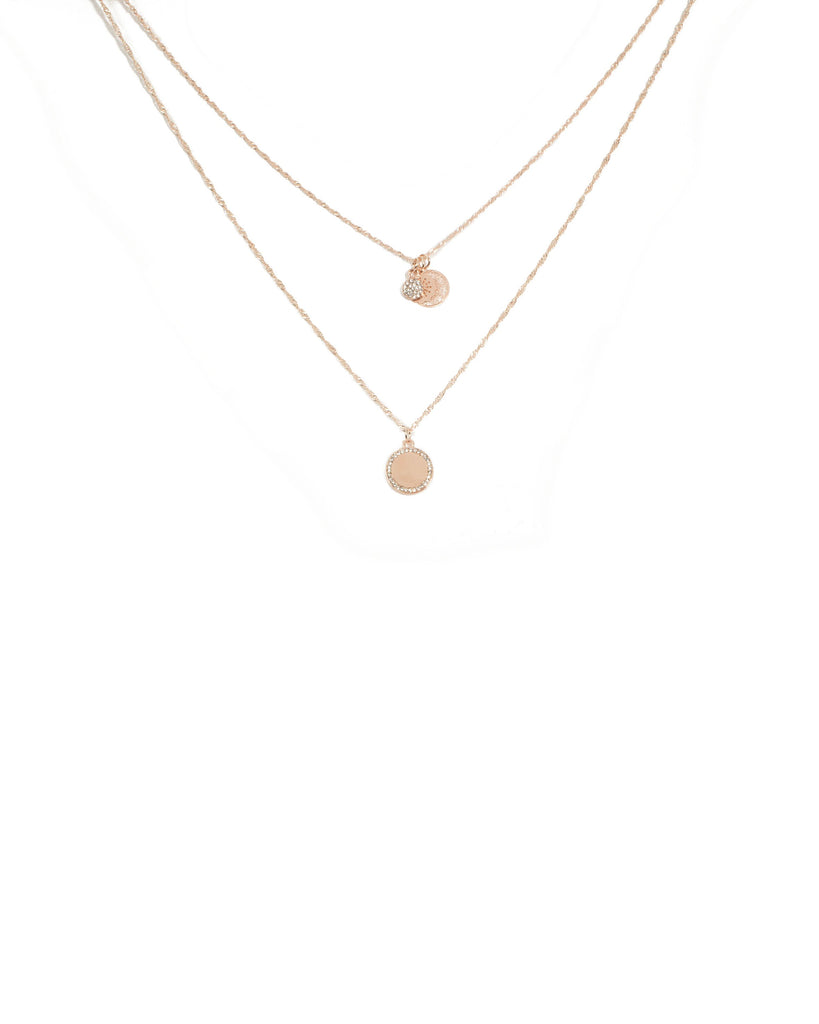 Filigree Diamante Pendant Necklace