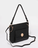 Black Maya Large Tote Bag