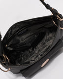 Black Maya Large Tote Bag