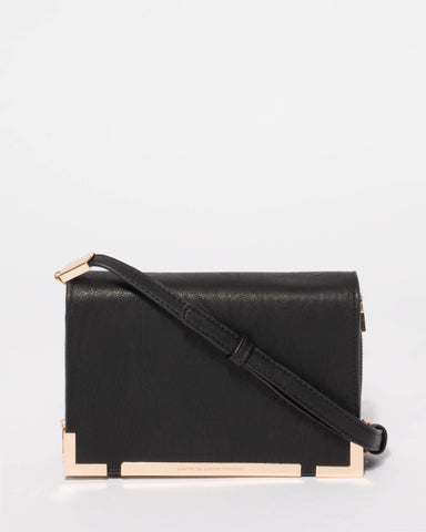 Black Jaz Crossbody Bag