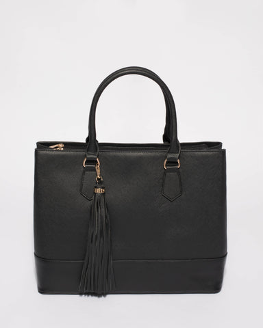 Black Maria Office Laptop Tote Bag