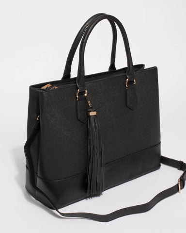 Black Maria Office Laptop Tote Bag