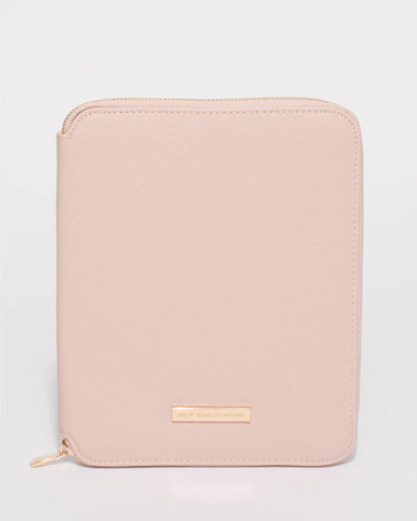 Pink Saffiano Ipad Case