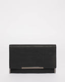 Black Brielle Clutch Bag