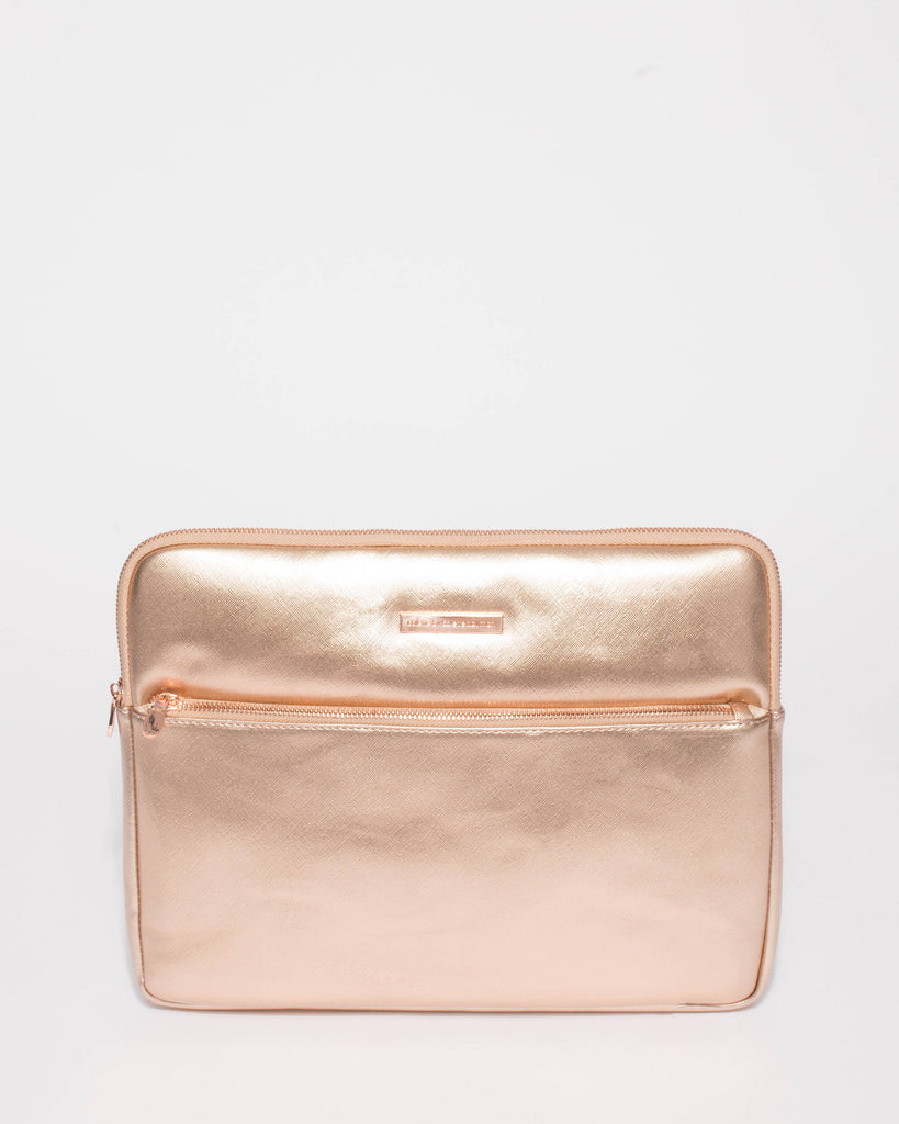 Rose Gold Laptop Case