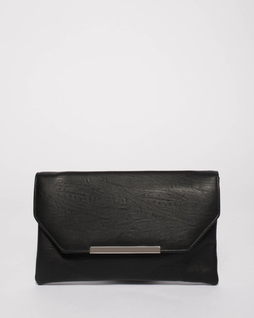 Black Ginger Clutch Bag