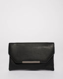 Black Ginger Clutch Bag