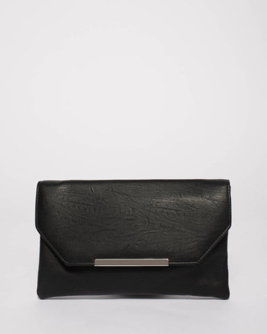 Black Ginger Clutch Bag