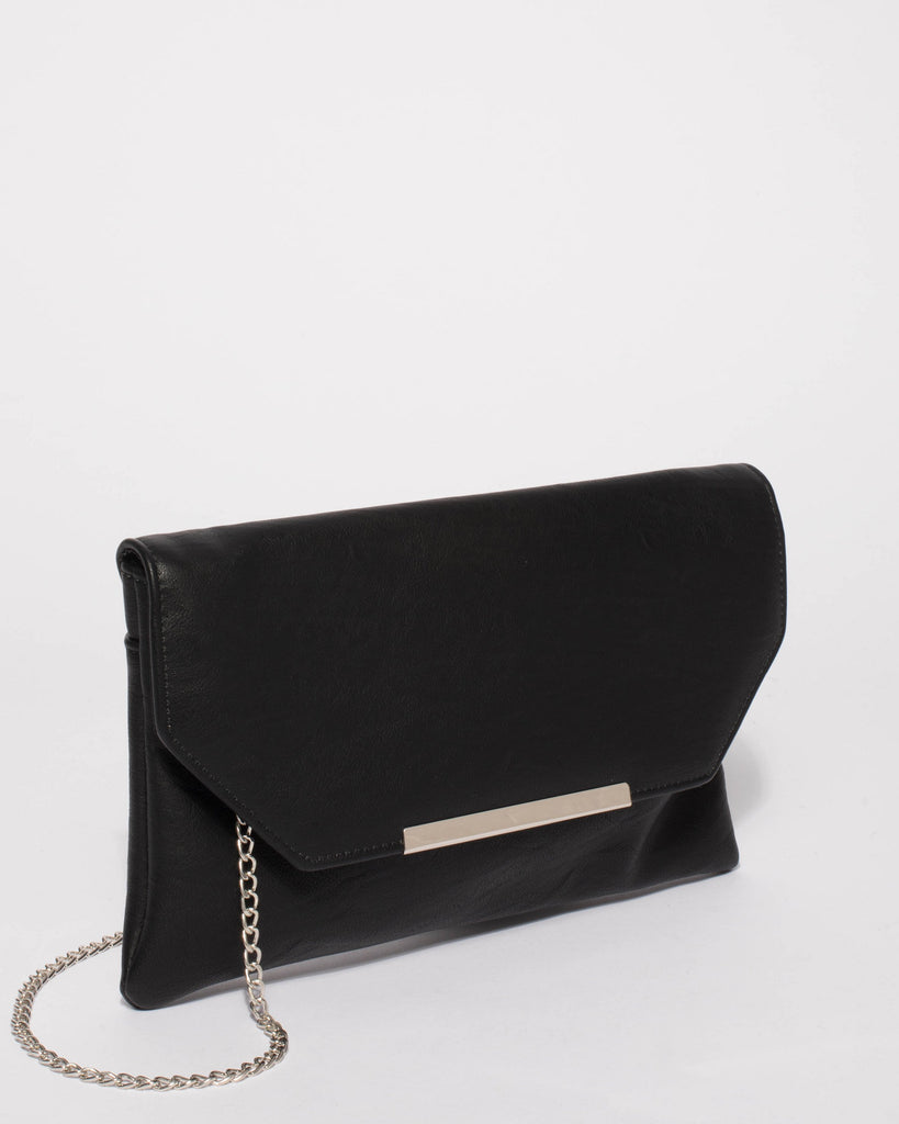 Black Ginger Clutch Bag