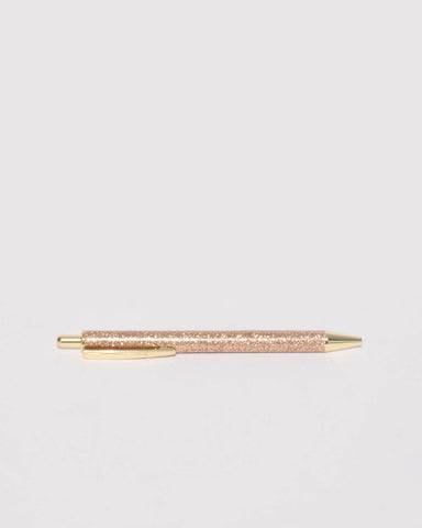 Gold Glitter Pen
